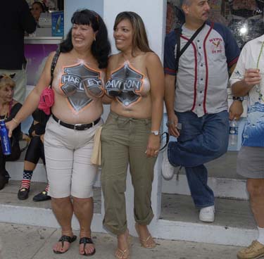 Body Painting 2008 photo - Duval Street, Key West